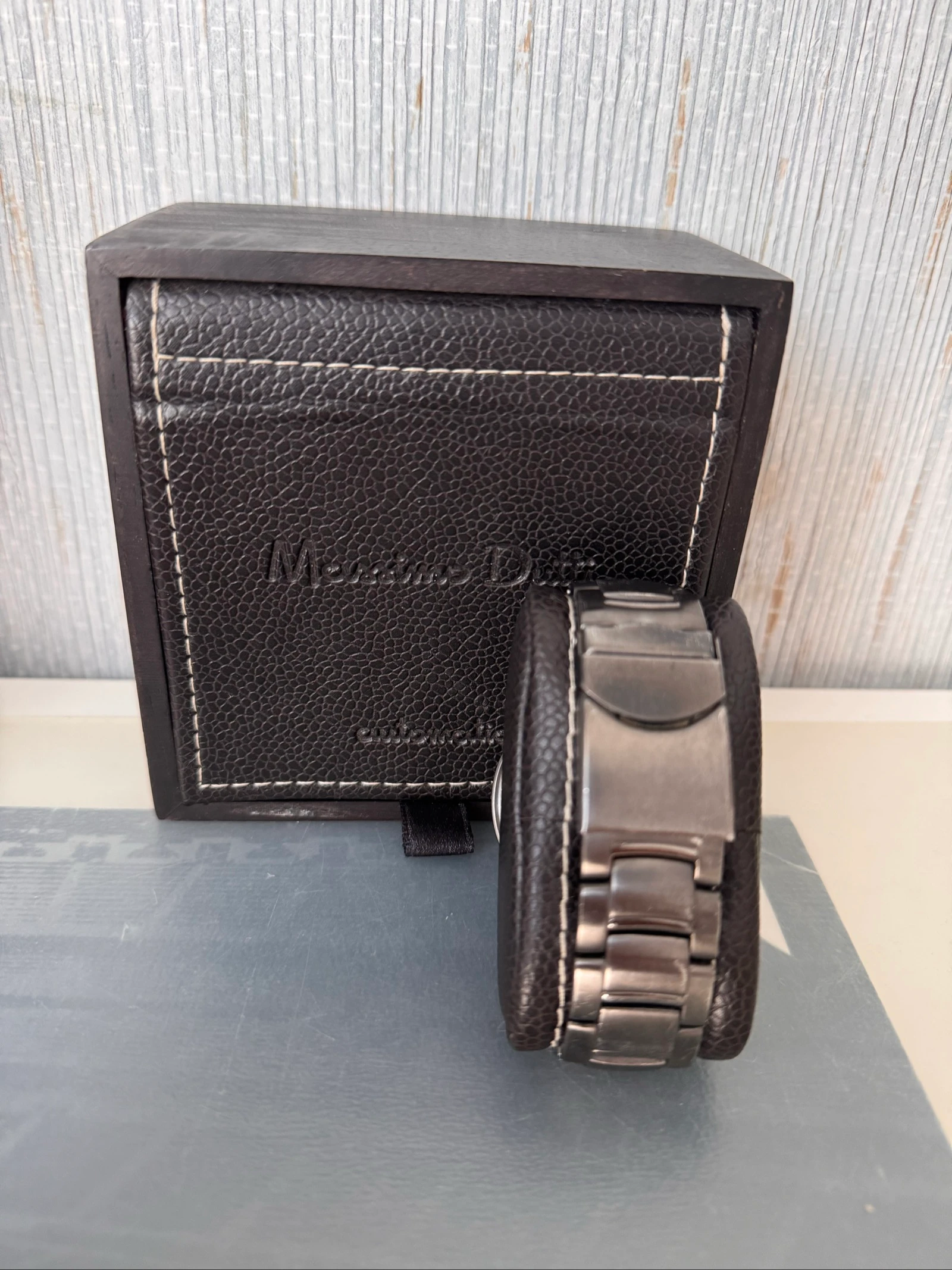 ⌚ Original Massimo Dutti Black Watch + Box | Elegant | Very Well Maintained – photo 4